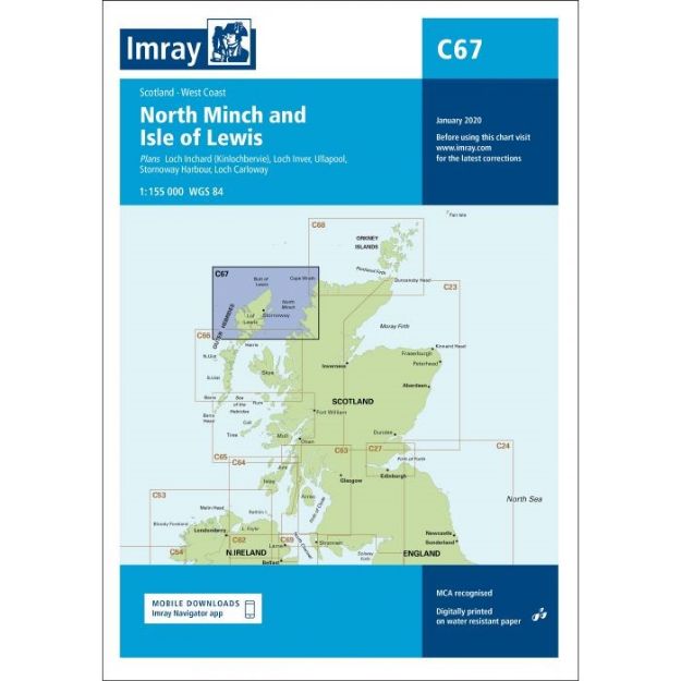 Imray C 67 - N. Minch and Isle of Lewis